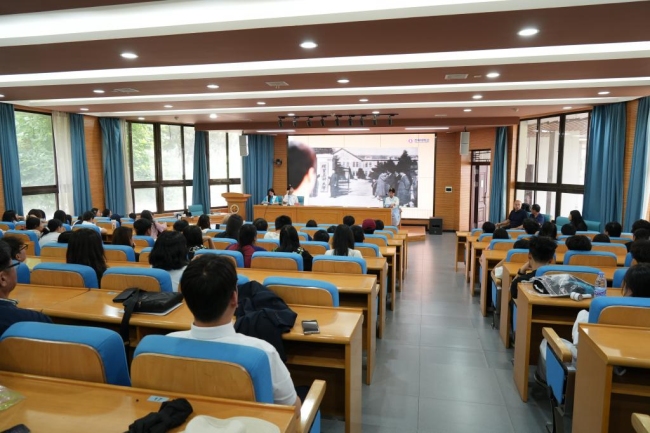 全北大学推介会现场 全北大学推介会现场